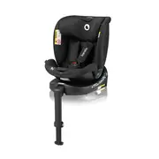 Scaun auto, Lionelo, i-Size Navy, 0-36 Kg, 40-150 cm, Cu isofix si picior de fixare, Protectie laterala, Rotire 360 grade, Ajustare spatar in 4 pozitii, Tetiera reglabila in 11 trepte, Conform cu R129, Negru BYNLO-NAVY_I-SIZE_BLACK_ONYX