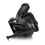 Scaun auto, Lionelo, i-Size Navy, 0-36 Kg, 40-150 cm, Cu isofix si picior de fixare, Protectie laterala, Rotire 360 grade, Ajustare spatar in 4 pozitii, Tetiera reglabila in 11 trepte, Conform cu R129, Negru BYNLO-NAVY_I-SIZE_BLACK_ONYX