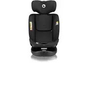 Scaun auto, Lionelo, i-Size Navy, 0-36 Kg, 40-150 cm, Cu isofix si picior de fixare, Protectie laterala, Rotire 360 grade, Ajustare spatar in 4 pozitii, Tetiera reglabila in 11 trepte, Conform cu R129, Negru BYNLO-NAVY_I-SIZE_BLACK_ONYX