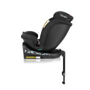 Scaun auto, Lionelo, i-Size Navy, 0-36 Kg, 40-150 cm, Cu isofix si picior de fixare, Protectie laterala, Rotire 360 grade, Ajustare spatar in 4 pozitii, Tetiera reglabila in 11 trepte, Conform cu R129, Negru/Roz BYNLO-NAVY_I-SIZE_BLACK_PINK