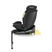 Scaun auto, Lionelo, i-Size Navy, 0-36 Kg, 40-150 cm, Cu isofix si picior de fixare, Protectie laterala, Rotire 360 grade, Ajustare spatar in 4 pozitii, Tetiera reglabila in 11 trepte, Conform cu R129, Negru/Roz BYNLO-NAVY_I-SIZE_BLACK_PINK