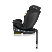 Scaun auto, Lionelo, i-Size Navy, 0-36 Kg, 40-150 cm, Cu isofix si picior de fixare, Protectie laterala, Rotire 360 grade, Ajustare spatar in 4 pozitii, Tetiera reglabila in 11 trepte, Conform cu R129, Negru/Roz BYNLO-NAVY_I-SIZE_BLACK_PINK