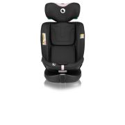 Scaun auto, Lionelo, i-Size Navy, 0-36 Kg, 40-150 cm, Cu isofix si picior de fixare, Protectie laterala, Rotire 360 grade, Ajustare spatar in 4 pozitii, Tetiera reglabila in 11 trepte, Conform cu R129, Negru/Roz BYNLO-NAVY_I-SIZE_BLACK_PINK