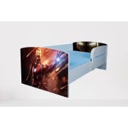 Pat Iron Man - Saltea Inclusa - 180x80 Cm, Fara Sertar Ptv3030