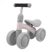 Bicicleta fara pedale cu 4 roti din plastic sportrike - roz edeedizsp.z7.roz