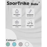 Bicicleta fara pedale cu 4 roti din plastic sportrike - roz edeedizsp.z7.roz