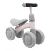 Bicicleta fara pedale cu 4 roti din plastic sportrike - roz edeedizsp.z7.roz