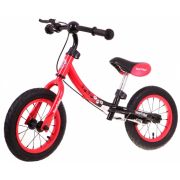 Bicicleta fara pedale cu frana si cadru variabil, roti gonflabile, boomerang sportrike - rosu edeedirb.wb-06.cr