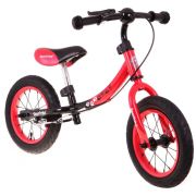 Bicicleta fara pedale cu frana si cadru variabil, roti gonflabile, boomerang sportrike - rosu edeedirb.wb-06.cr