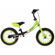 Bicicleta fara pedale cu frana si cadru variabil, roti gonflabile, boomerang sportrike - verde edeedirb.wb-06.zie
