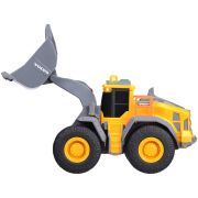 Buldozer dickie toys volvo wheel loader 23 cm cu lumini si sunete hubs203723006