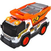 Camion de constructie dickie toys dump truck 30 cm cu lumini si sunete hubs203306025