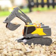 Excavator dickie toys volvo tracked excavator 23 cm cu lumini si sunete hubs203723008