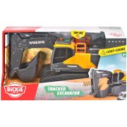 Excavator dickie toys volvo tracked excavator 23 cm cu lumini si sunete hubs203723008