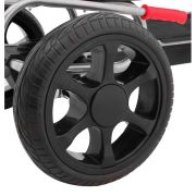 Kart cu pedale si roti eva, varsta 3 ani+, 123x60x69 cm, gokart grand ride - rosu edeedi1502.cr