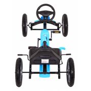 Kart cu pedale si roti gonflabile, varsta 3 ani+, 113x60x65 cm, gokart star - albastru edeedi1904.nie