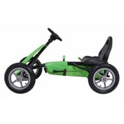 Kart cu pedale si roti gonflabile, varsta 3 ani+, 113x60x65 cm, gokart star - verde edeedi1904.zie