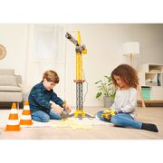 Macara dickie toys mighty crane 110 cm cu telecomanda hubs203729022