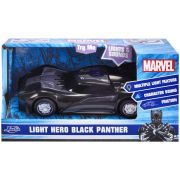 Masina jada toys marvel light hero black panther 1:32 15 cm hubs203222004