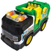 Masina de gunoi dickie toys recycle truck 30 cm cu lumini si sunete hubs203306021