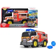 Masina de pompieri dickie toys fire rescue unit 30 cm cu lumini si sunete hubs203306020