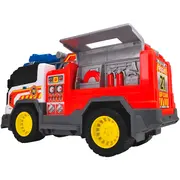 Masina de pompieri dickie toys fire rescue unit 30 cm cu lumini si sunete hubs203306020