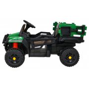 Masinuta electrica cu telecomanda farmer pick-up, roti eva, scaun tapitat, 116x66x65 cm, putere 70w - verde edeedipa.bdm0926.zie