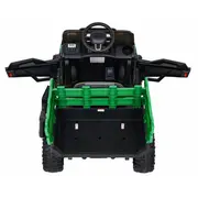 Masinuta electrica cu telecomanda farmer pick-up, roti eva, scaun tapitat, 116x66x65 cm, putere 70w - verde edeedipa.bdm0926.zie