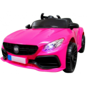 Masinuta electrica cu telecomanda si functie de balansare cabrio z6, 88x47x40 cm, varsta 1-4 ani, roti si scaun din plastic, putere 70w, r-sport - roz edeeditk1199roz