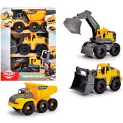 Set dickie toys construction set cu 3 vehicule 16 cm hubs203722015
