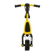 Tricicleta cu pedale 3 in 1 si roti din cauciuc sportrike - galben edeedizsp.b68.zol