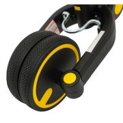Tricicleta cu pedale 3 in 1 si roti din cauciuc sportrike - galben edeedizsp.b68.zol