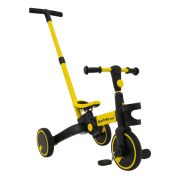 Tricicleta cu pedale 3 in 1 si roti din cauciuc sportrike - galben edeedizsp.b68.zol
