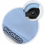 Trotineta 3 in 1 cu roti cu led ricokids todi 765401 - albastru edeedi765401