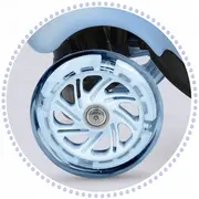 Trotineta 3 in 1 cu roti cu led ricokids todi 765401 - albastru edeedi765401