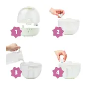 Badabulle - umidificator si lampa de veghe bubble bbbb047002