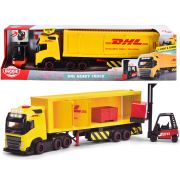 Camion dickie toys dhl heavy truck 35 cm cu lumini si sunete hubs203747018