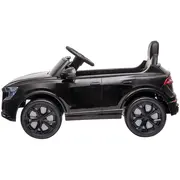 Masinuta electrica chipolino audi rs q8 cu scaun din piele si roti eva black hubelkauq8r23b