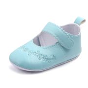 Pantofiori bleu cu broderii florale chd0133-4-va12