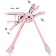 Scaun de masa chipolino candy shop flamingo hubsthcs02403fl