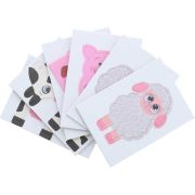Set Animale acordeon din carton, 3 buc Moxy GR100107 BBJGR100107_Animale ferma