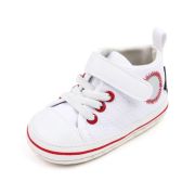 Tenisi albi pentru bebelusi - white chd2751-4-va13