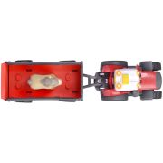 Tractor simba abc massey ferguson animal trailer 30 cm cu lumini, sunete, remorca si figurina hubs204115012