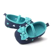 Balerini denim cu inimioare brodate csbh2329-1-va15