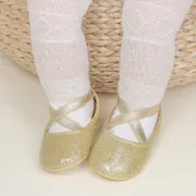 Balerini eleganti aurii pentru bebelusi cs1632-2-va16
