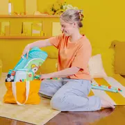Bright starts - salteluta de activitati grip & kick oball bbb17165