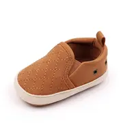 Pantofi maro tip mocasini pentru bebelusi csbhx3208-2-va16
