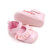 Pantofiori cu volanas din piele ecologica lacuita csbhx3106-va16