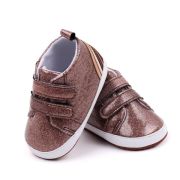 Pantofiori maro pentru bebelusi - glitter csbyq3201-1-va15