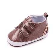 Pantofiori maro pentru bebelusi - glitter csbyq3201-1-va15